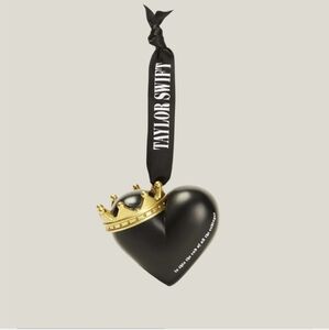 Taylor Swift Reputation King of my Heart Ornament